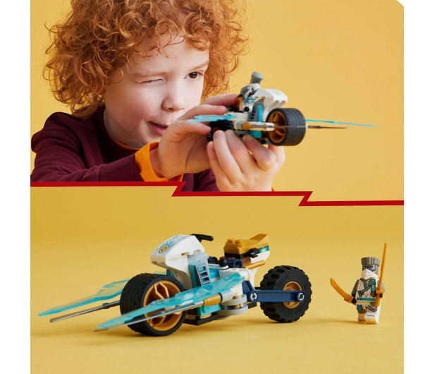LEGO NINJAGO 71816 Lodowy motocykl Zane’a - 1248557 - zdjęcie 4